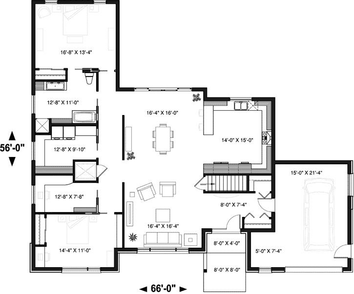 Accessible House Interior