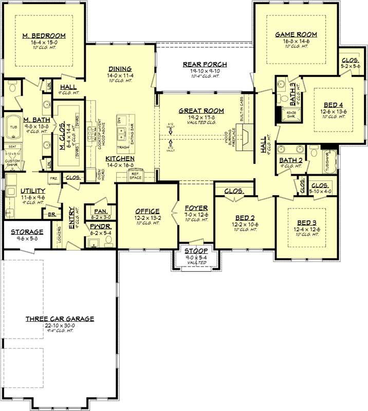 Featured image of post Rambler House Plans With Basement : A raised ranch has an entry on the main level while the garage is in the basement.