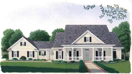 Deep South Exterior Home Design