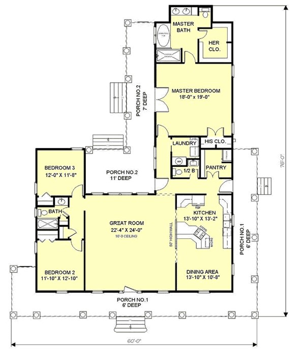 interior floor plan home design