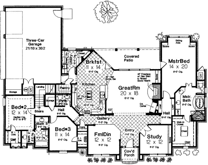 ’interior floor plan