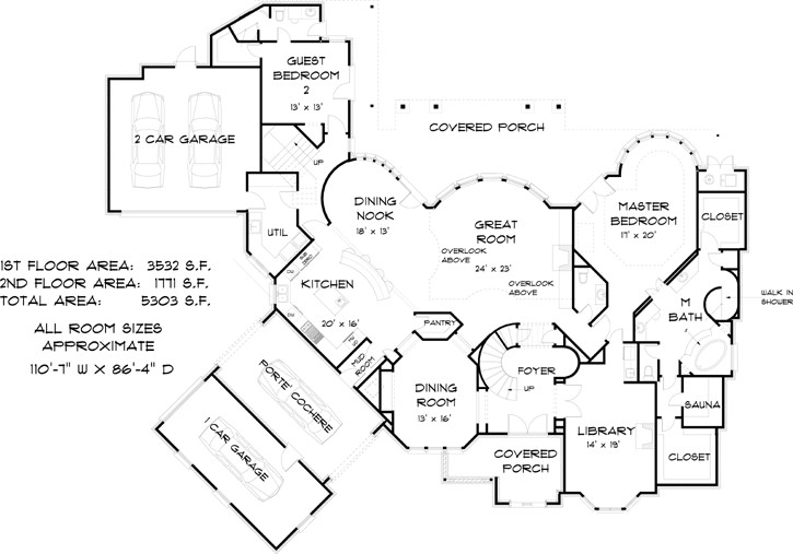 ’interior floor plan layout