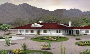 Early Ranch style homes evolved into the more modern split-level.