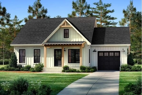 two-bedroom cottage plans